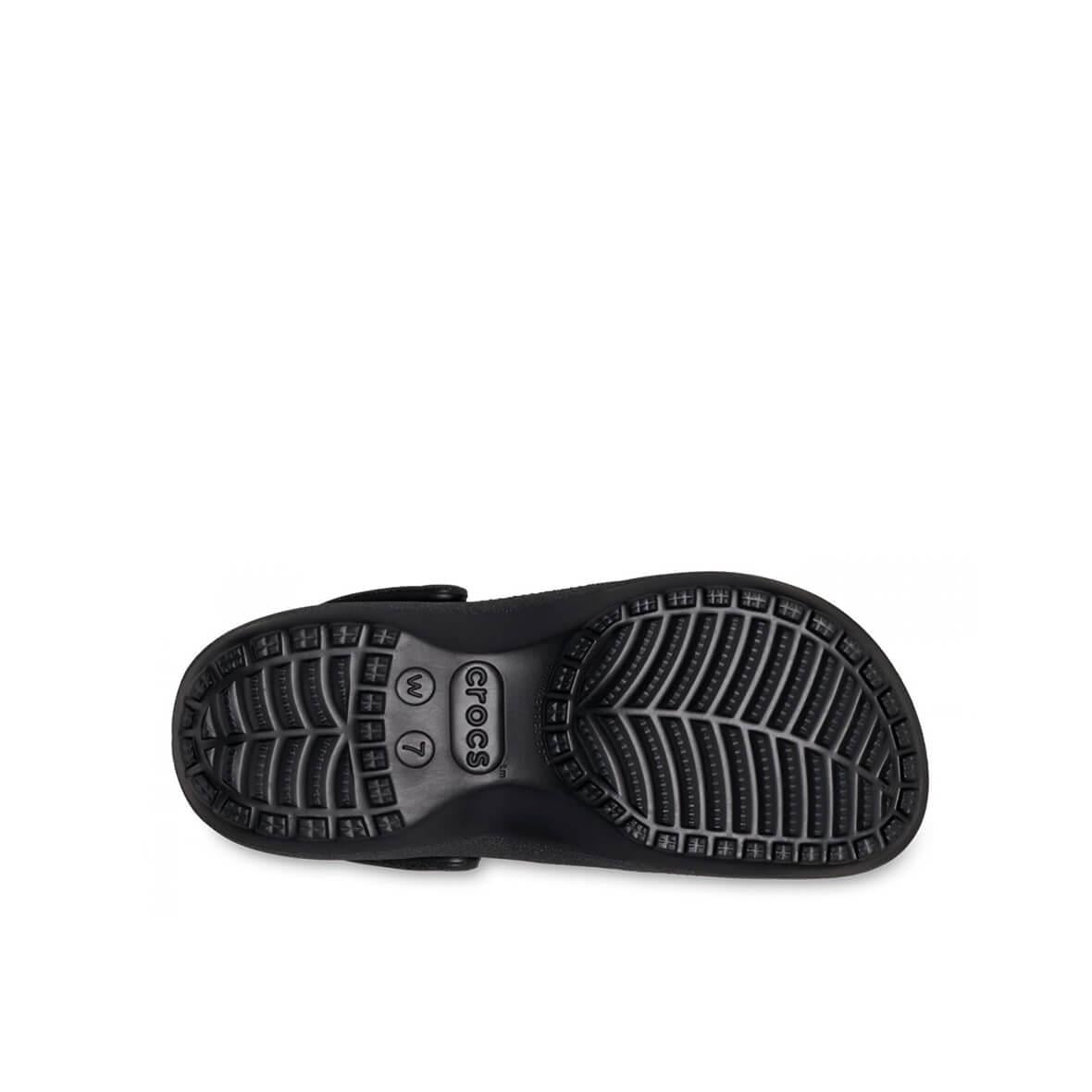 Crocs Classic Platform Glitter Clog W Bayan Terlik - Siyah