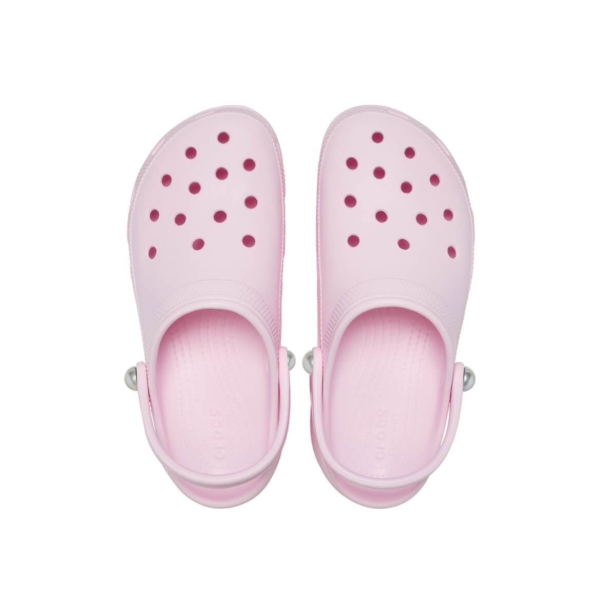 Crocs Classic Platform Pearl Clog Kadın Terlik - Pembe