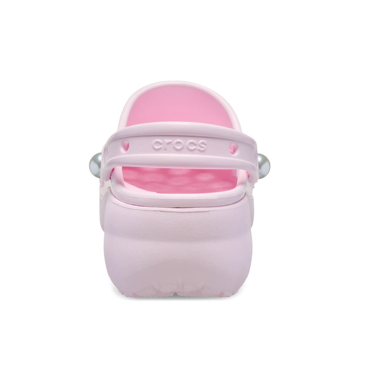 Crocs Classic Platform Pearl Clog Kadın Terlik - Pembe