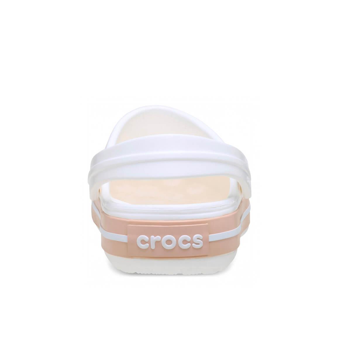 Crocs Crocband Clog Kadın Terlik - Beyaz / Karamel