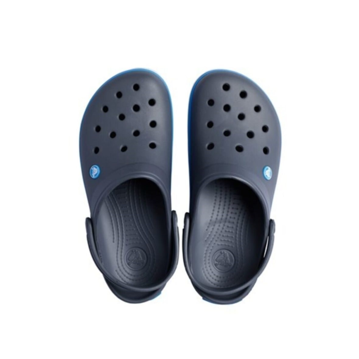 Crocs Crocband Erkek Terlik - Charcoal/Ocean