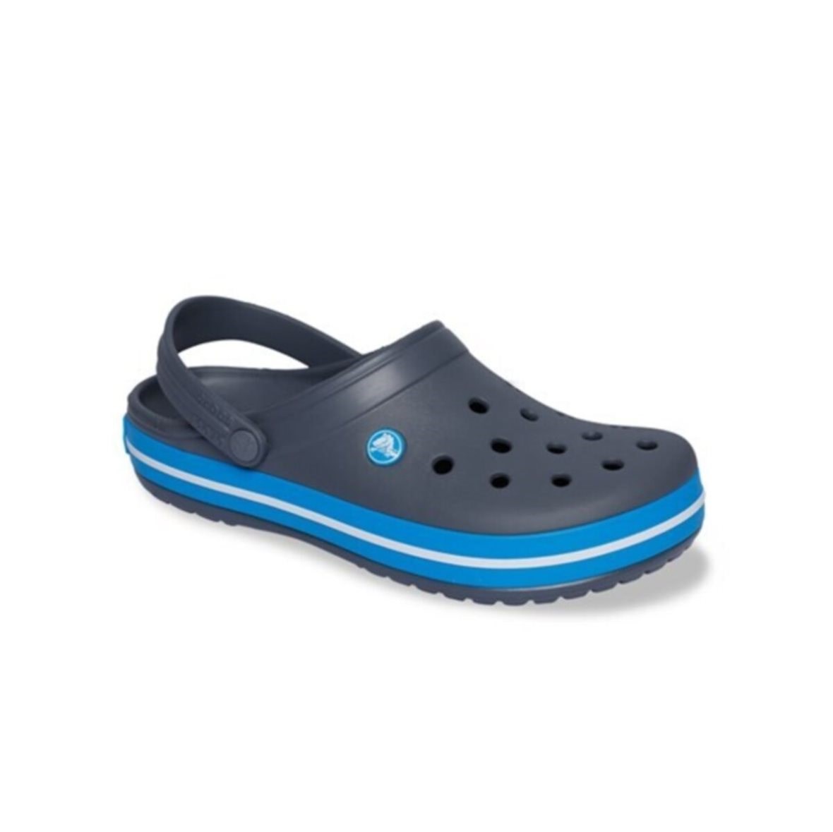 Crocs Crocband Erkek Terlik - Charcoal/Ocean