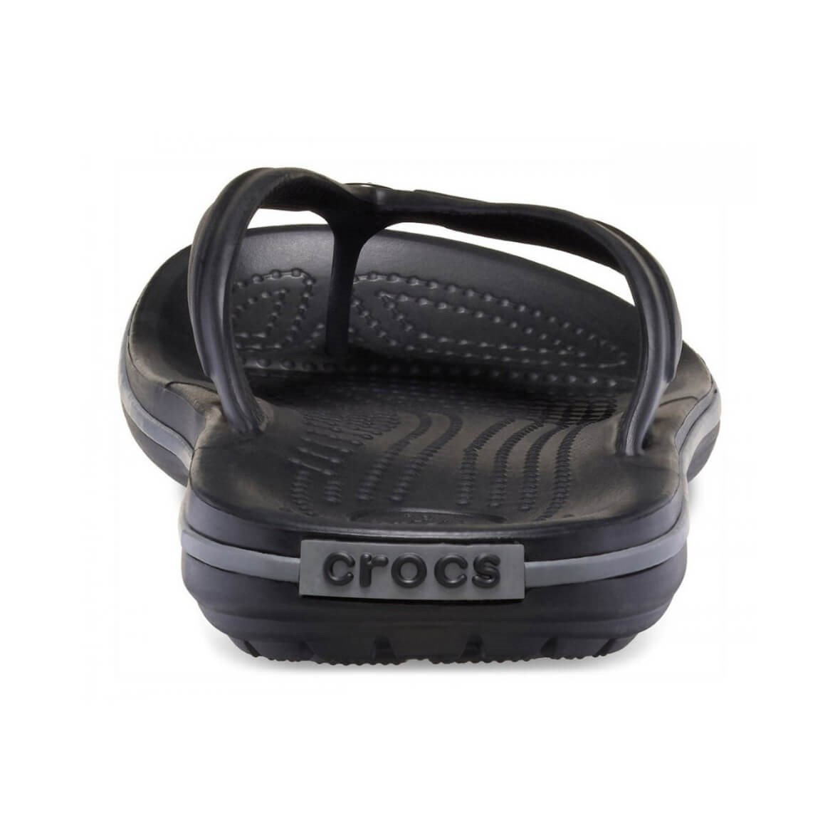 Crocs Crocband Flip Erkek Parmakarası Terlik - Siyah