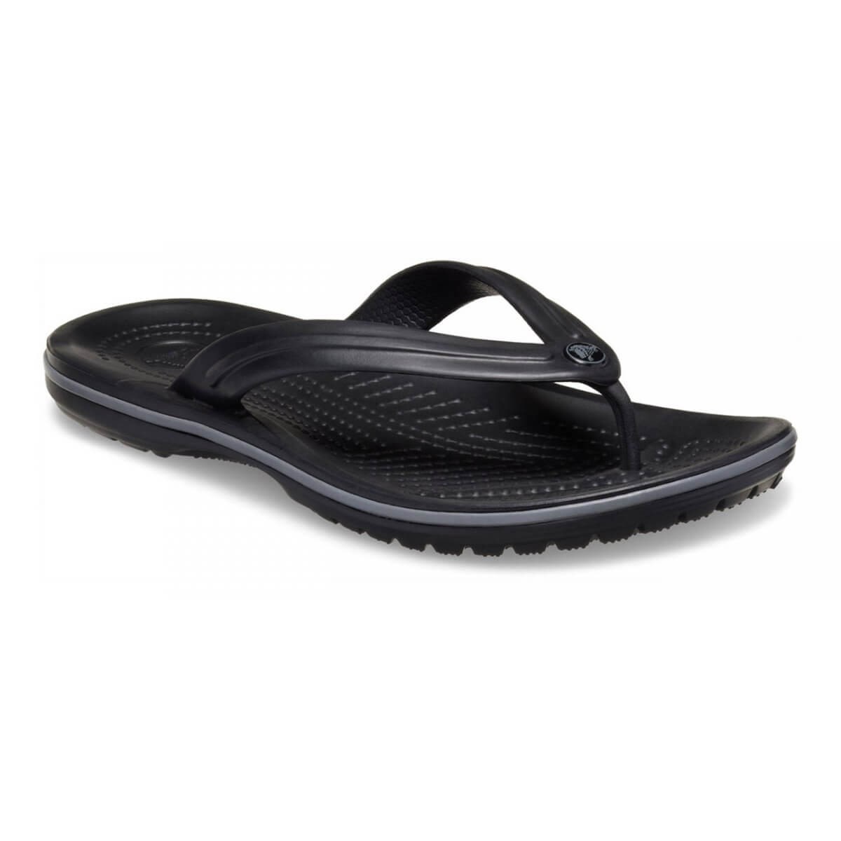 Crocs Crocband Flip Erkek Parmakarası Terlik - Siyah