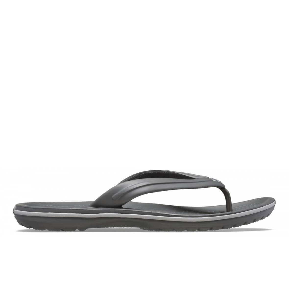 Crocs Crocband Flip Erkek Parmakarası Terlik - Gri