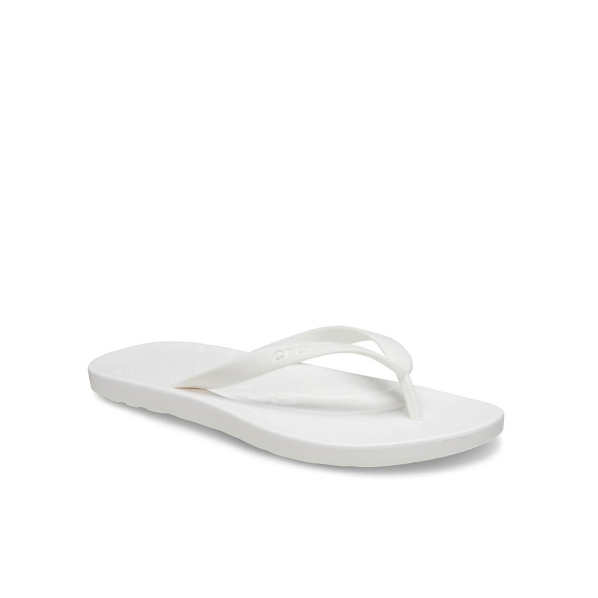 Crocs Flip Erkek Parmakarası Terlik - Beyaz