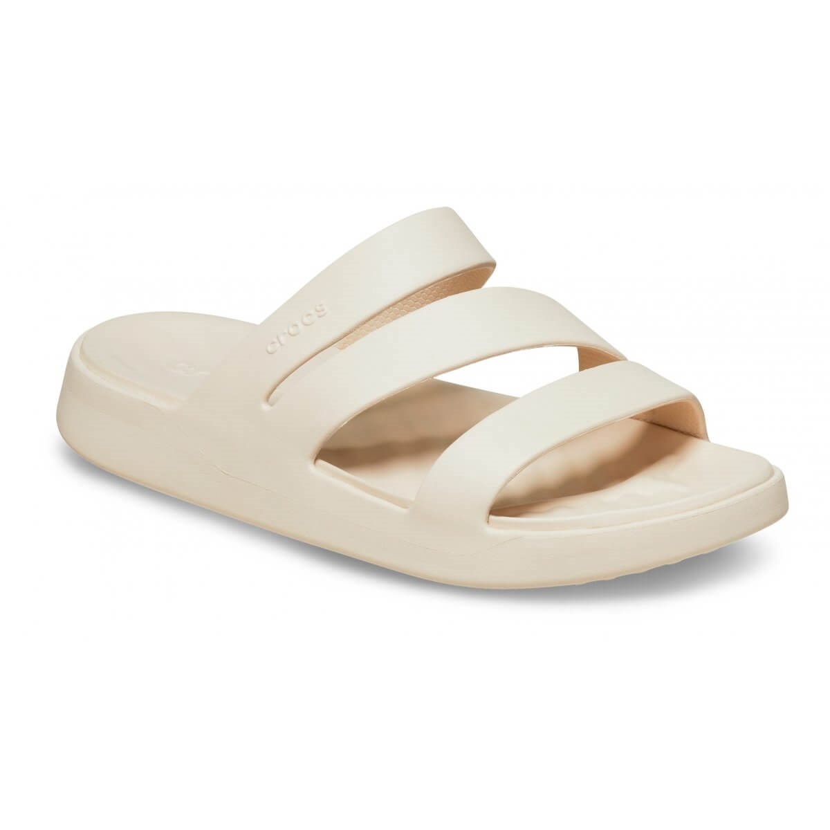 Crocs Getaway Strappy Kadın Terlik - Bej