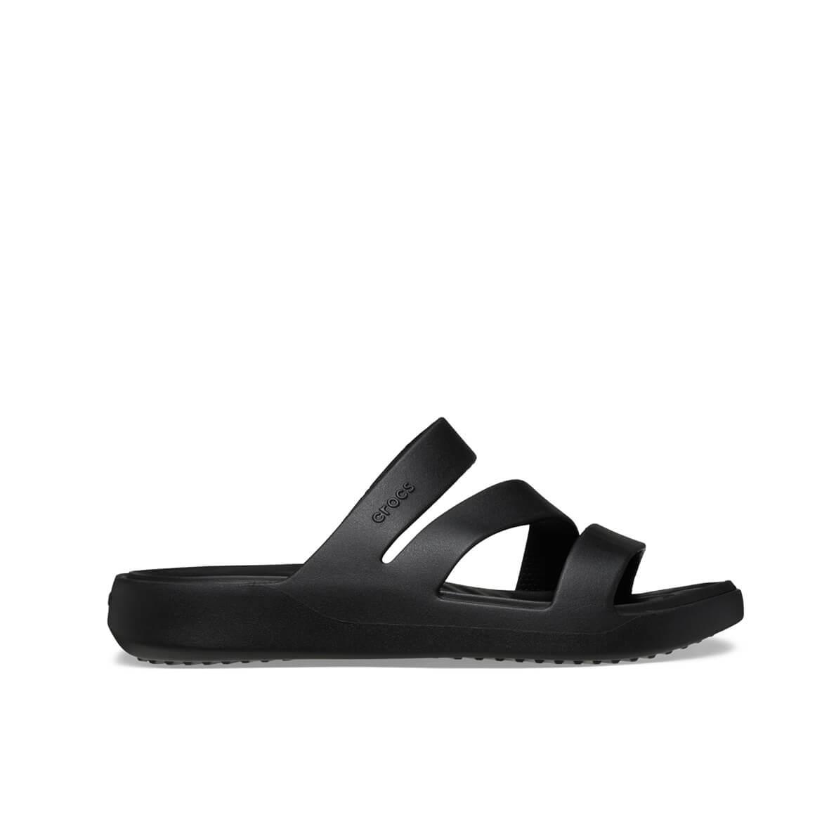 Crocs Getaway Strappy Kadın Terlik - Siyah