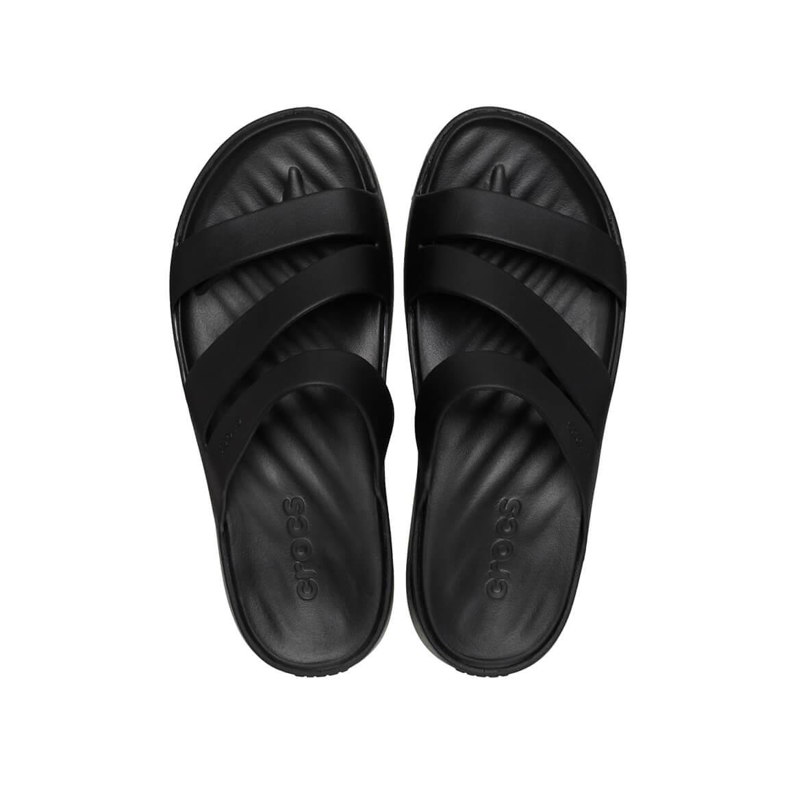 Crocs Getaway Strappy Kadın Terlik - Siyah