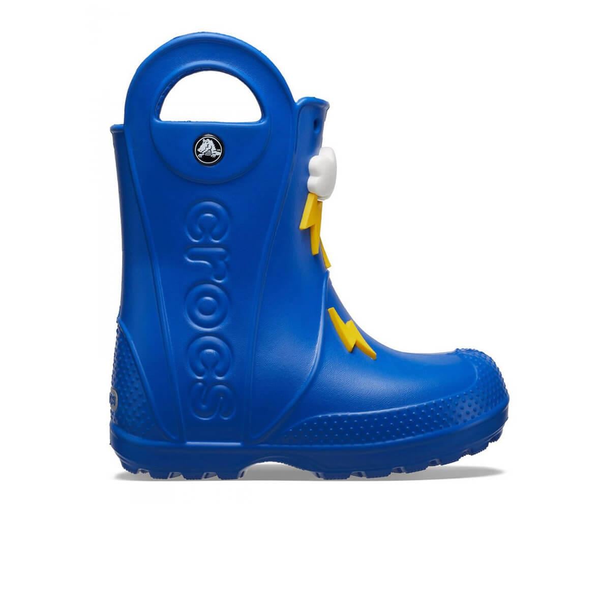Crocs Handle It Lightning Bolt Rain Boot K Çocuk Yağmur Çizmesi - Mavi