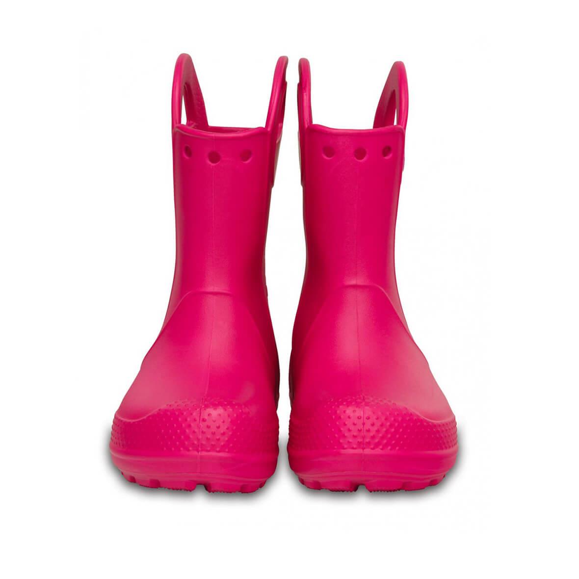 Crocs Handle It Rain Boot Kids Çocuk Yağmur Çizmesi - Pembe