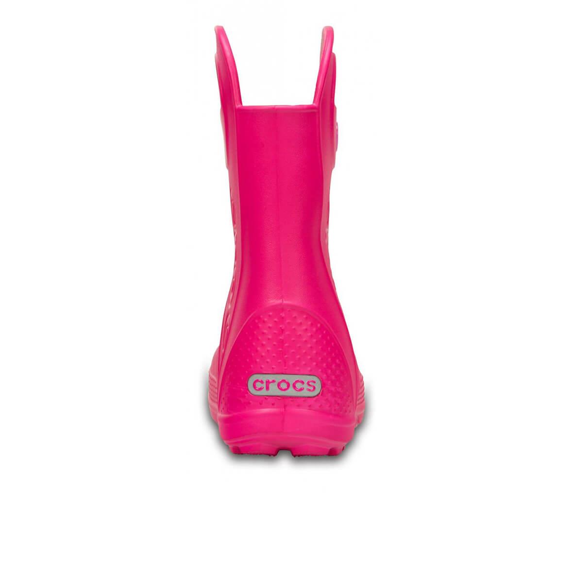 Crocs Handle It Rain Boot Kids Çocuk Yağmur Çizmesi - Pembe