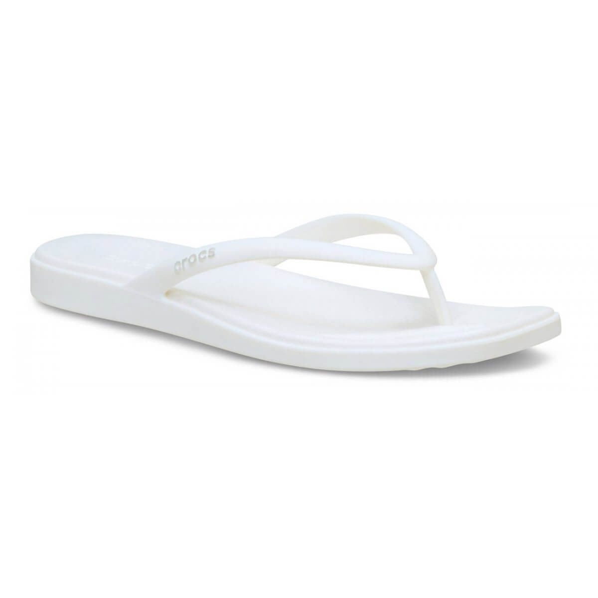 Crocs Miami Flip Kadın Parmakarası Terlik - Kırık Beyaz