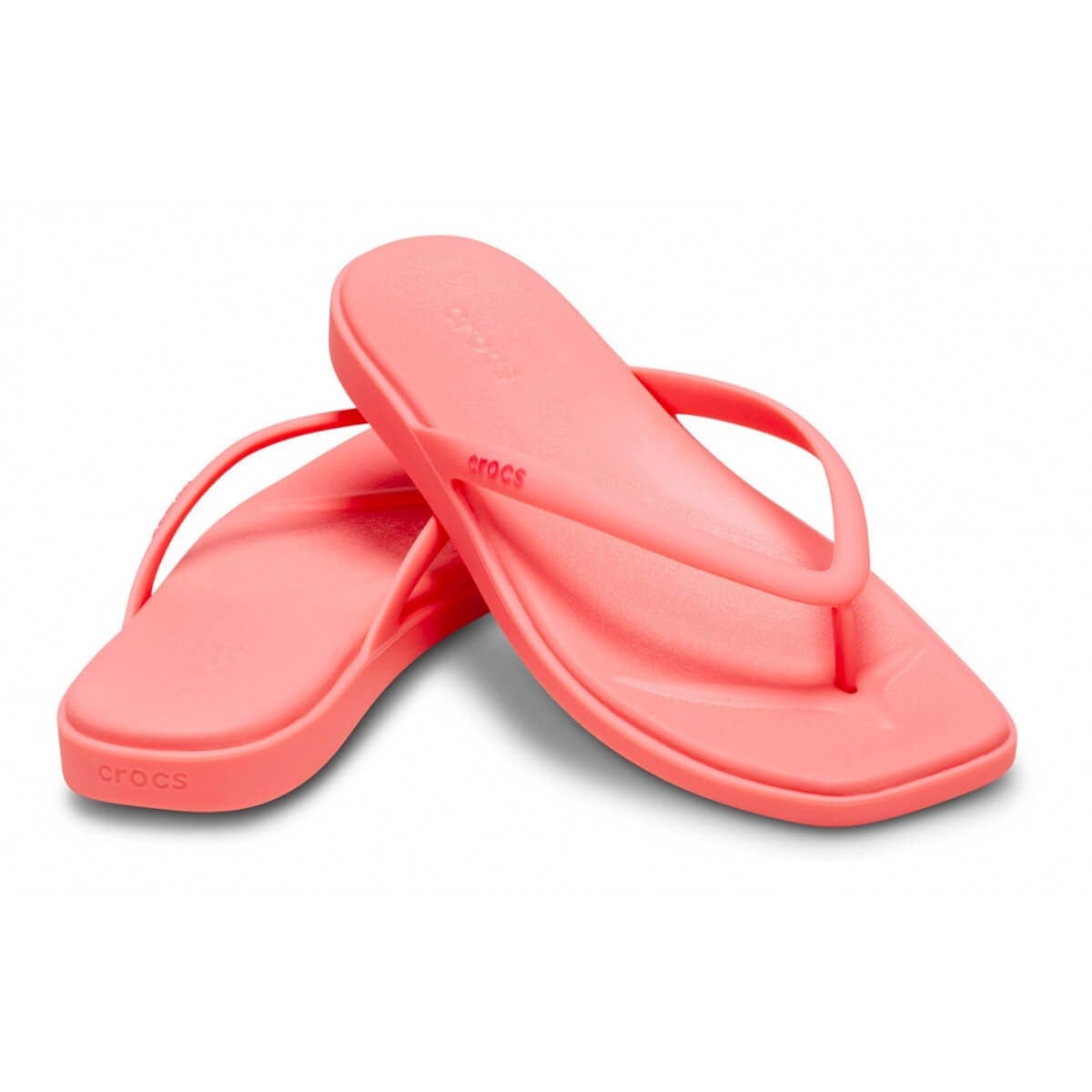 Crocs Miami Flip Kadın Parmakarası Terlik - Neon Açık Pembe