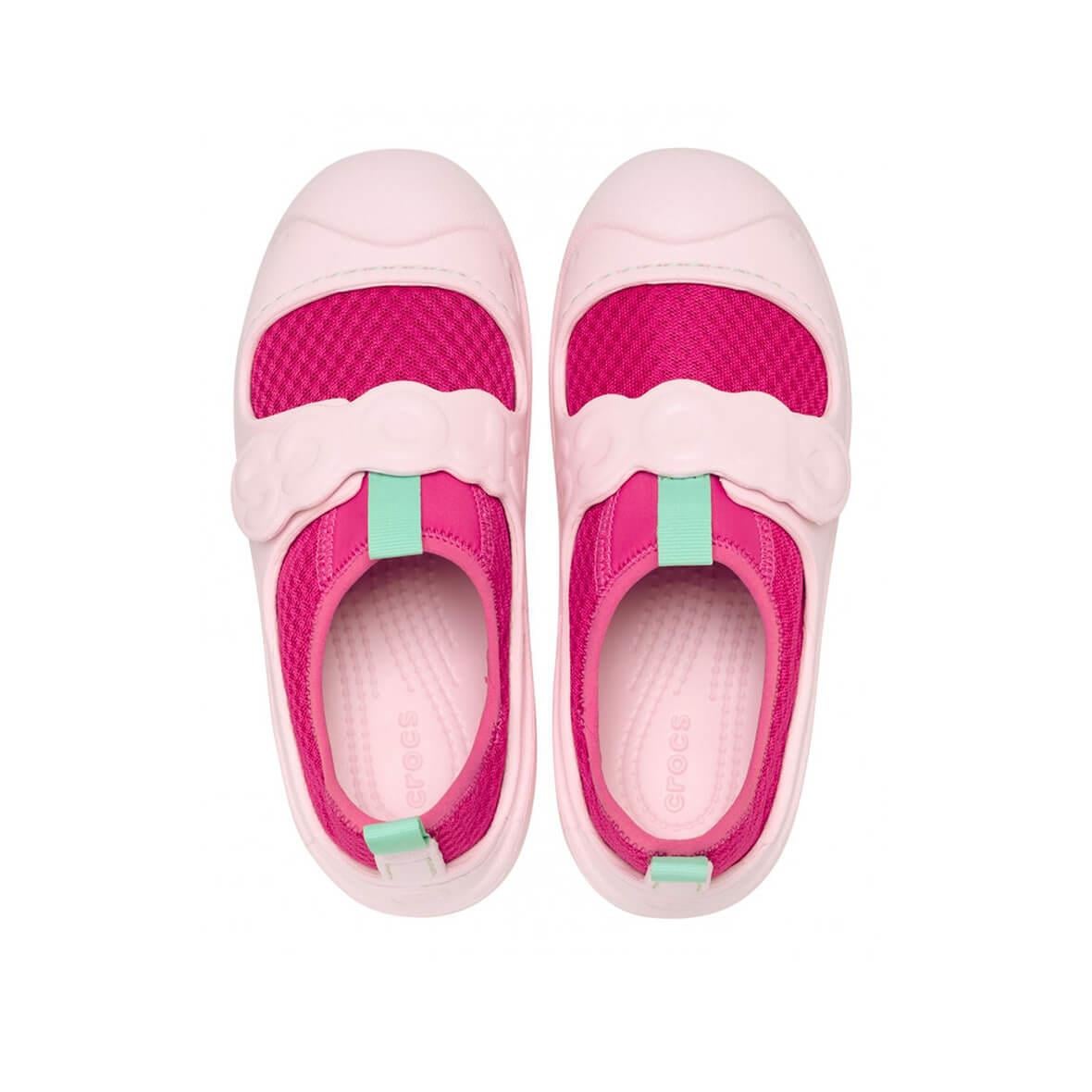 Crocs Swiftwater Splash T Çocuk Terlik - Pembe / Fuşya