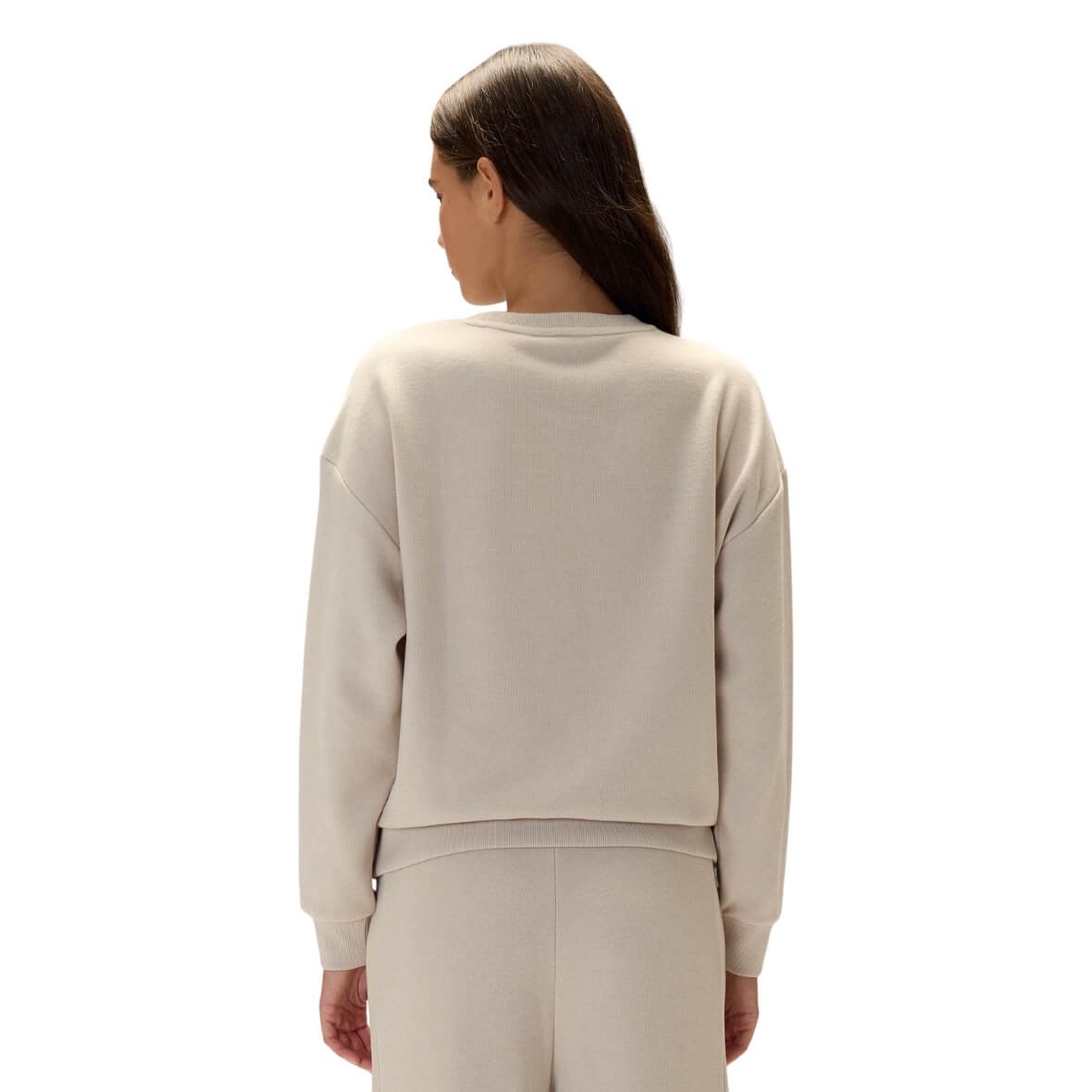 Ellesse 5WF3540-BGM Kadın Sweatshirt - Bej