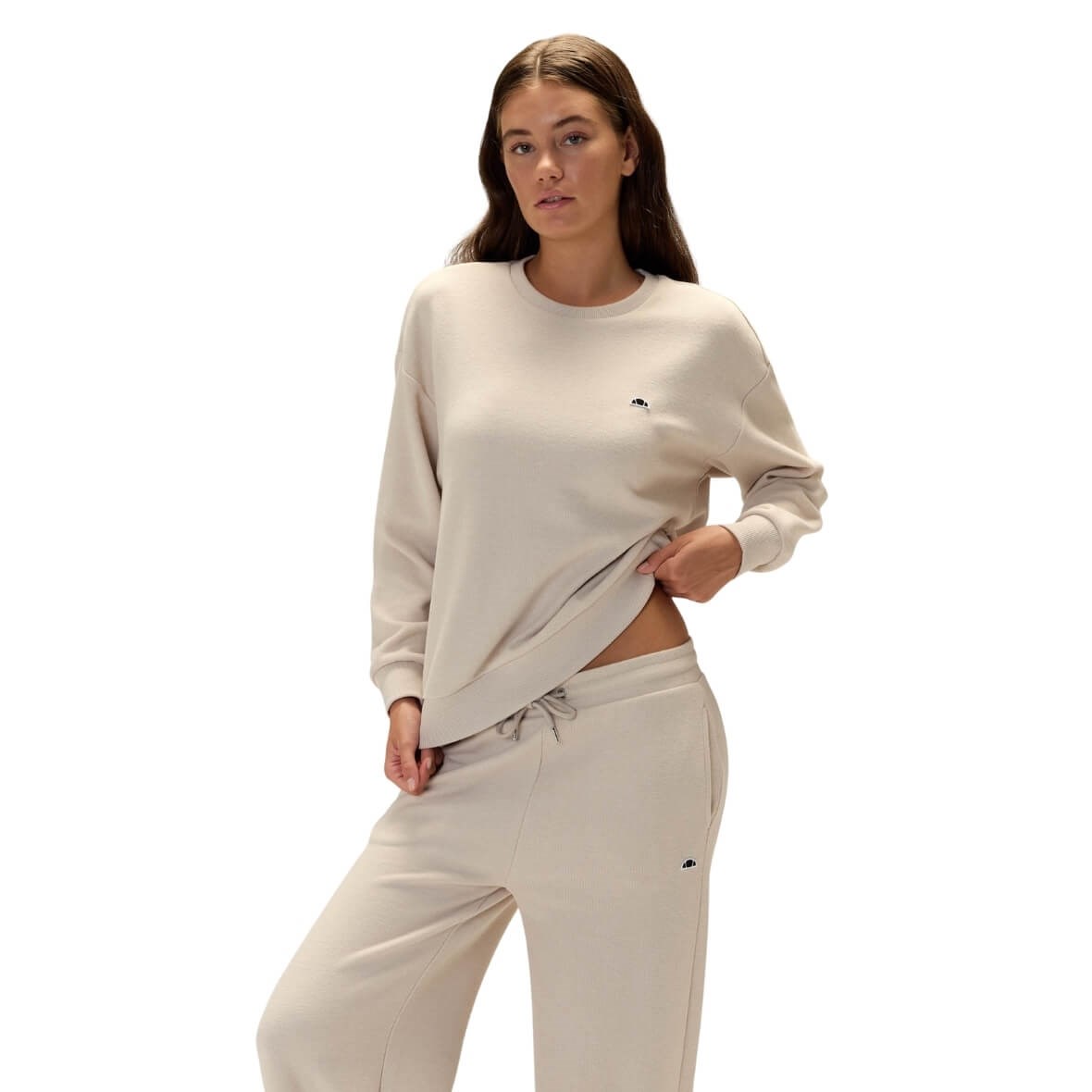 Ellesse 5WF3540-BGM Kadın Sweatshirt - Bej