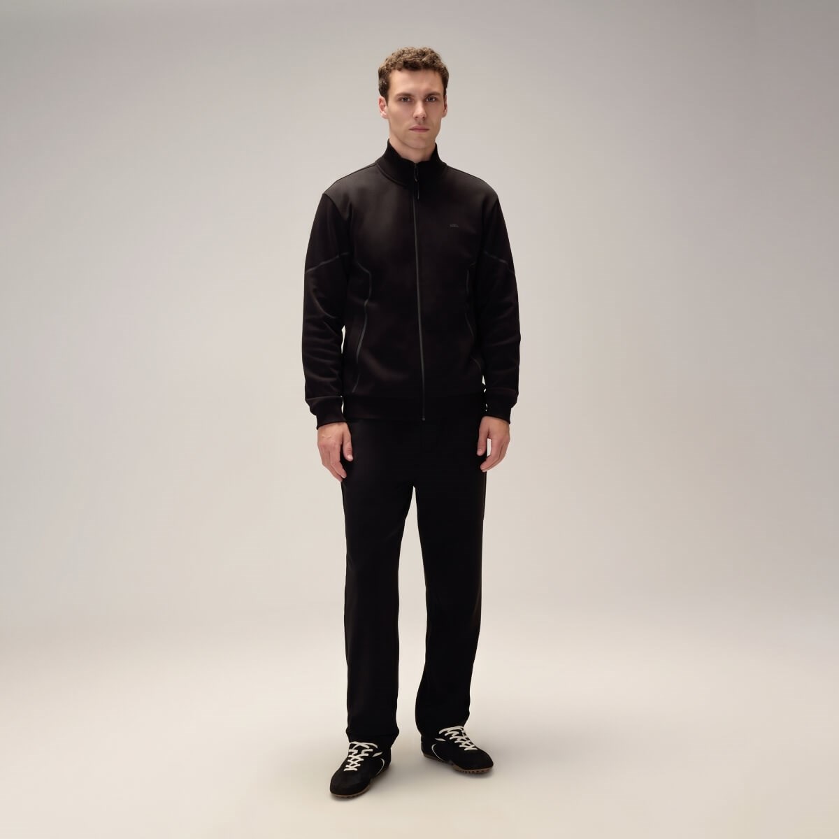 Ellesse 5WM1545-BK Fermuarlı Erkek Sweatshirt - Siyah