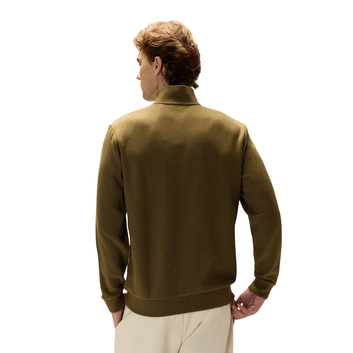 Ellesse 5WM1603-KH Yarım Fermuarlı Erkek Sweatshirt - Haki