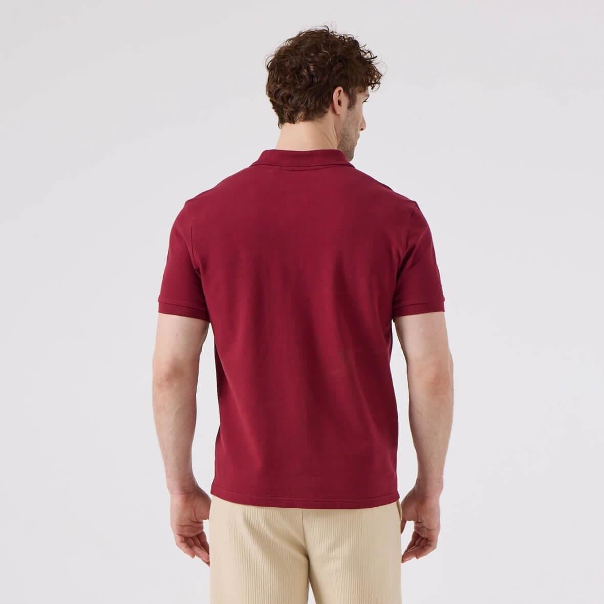 Ellesse 6SM5044-TRD Polo Yaka Erkek T-Shirt - Bordo