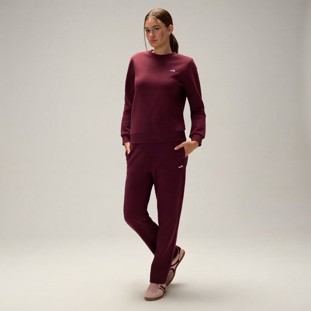Ellesse 6WF3009-BRD Kadın Sweatshirt - Bordo