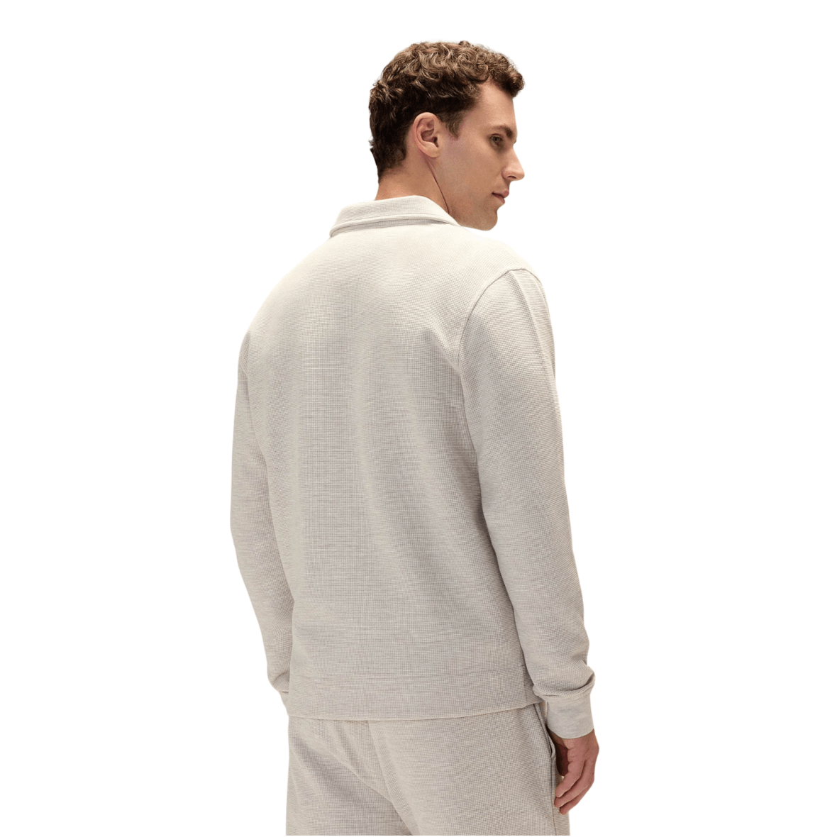 Ellesse 6WM1009-BG Fermuarlı Erkek Sweatshirt - Bej