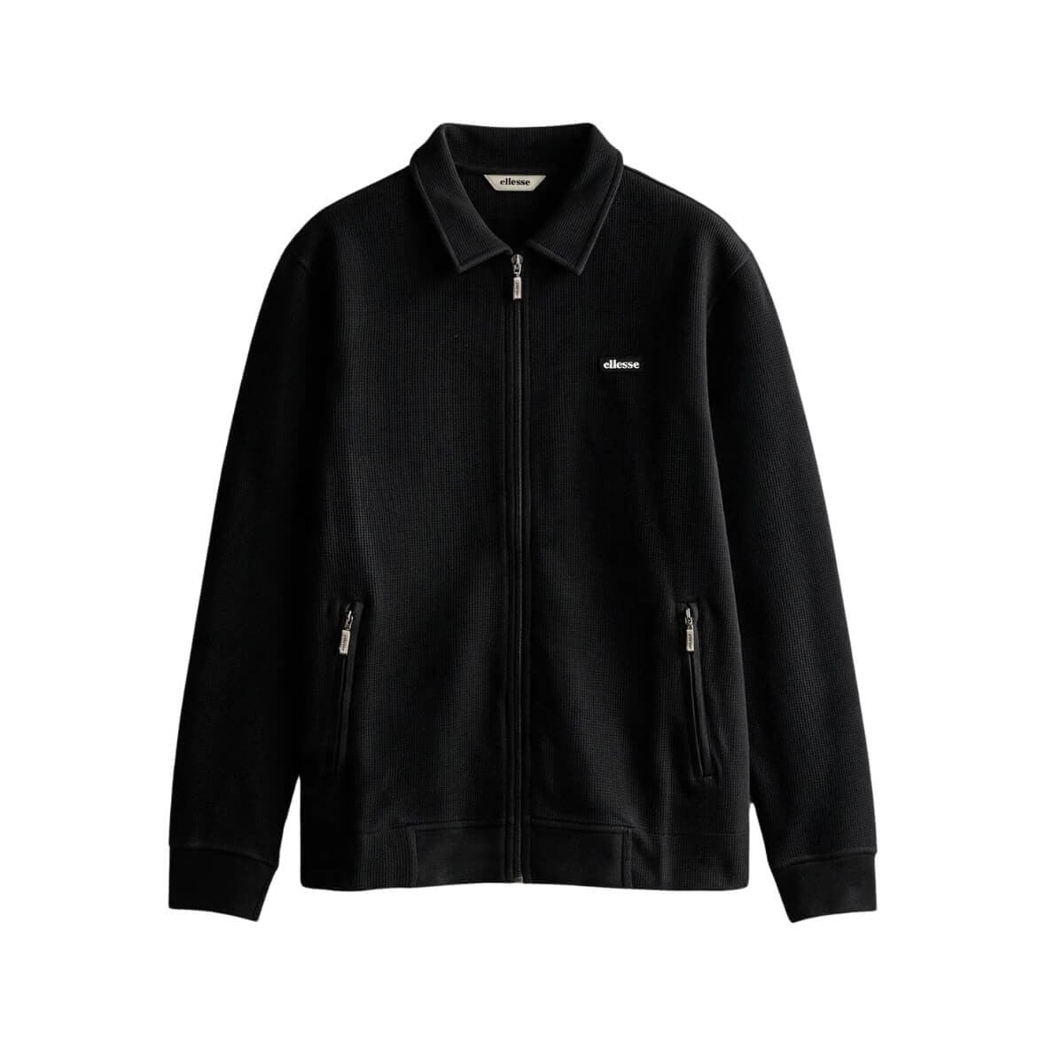 Ellesse 6WM1009-BK Fermuarlı Kapüşonlu Erkek Sweatshirt - Siyah