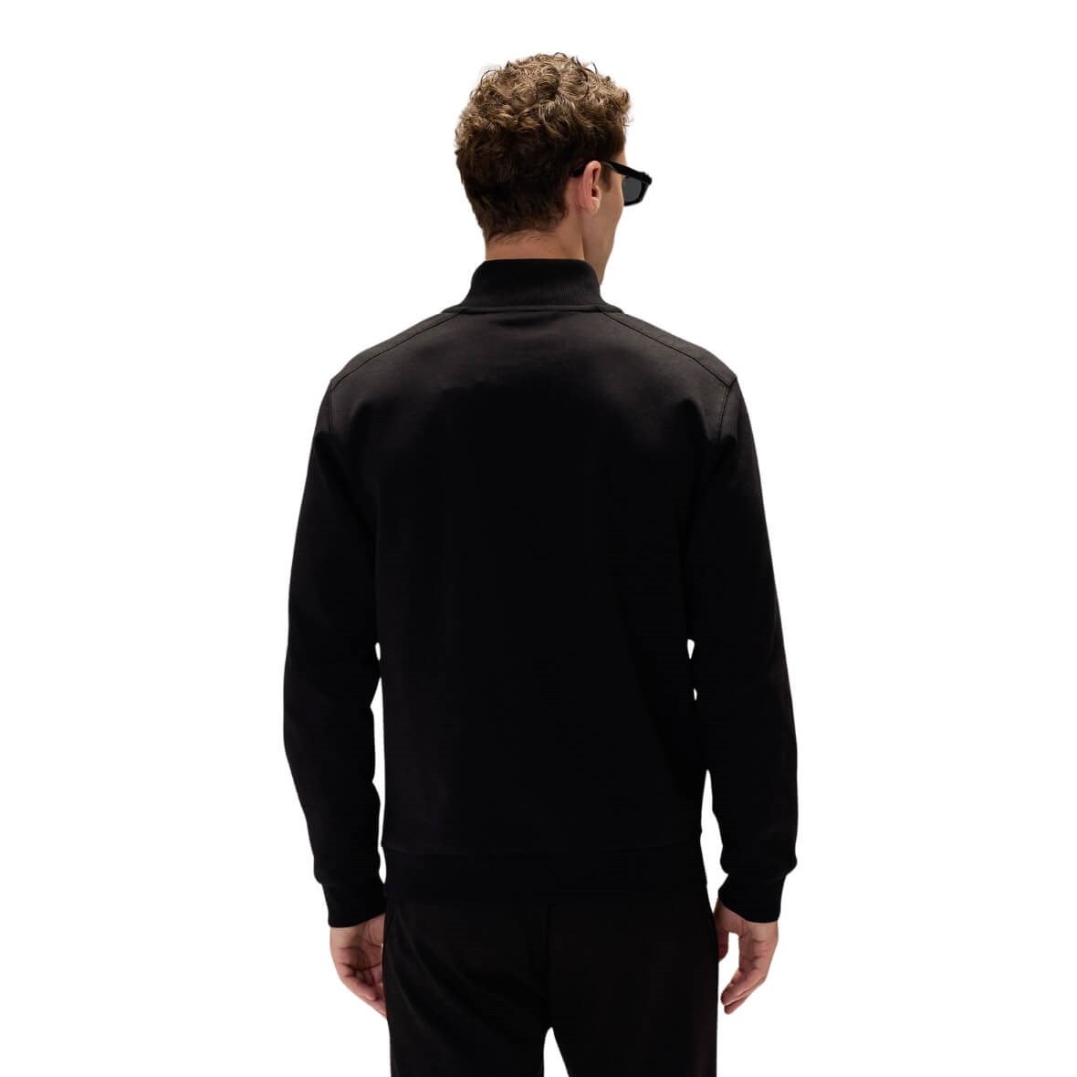 Ellesse 6WM1025-BK Fermuarlı Kapüşonlu Erkek Sweatshirt - Siyah