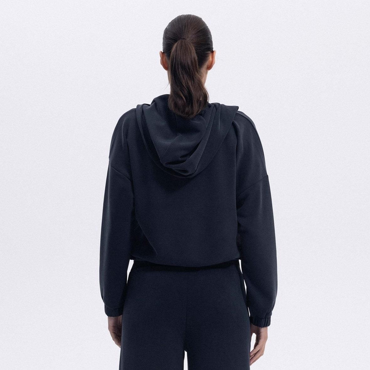 Ellesse EF209-1-BK Kapüşonlu Kadın Sweatshirt - Siyah