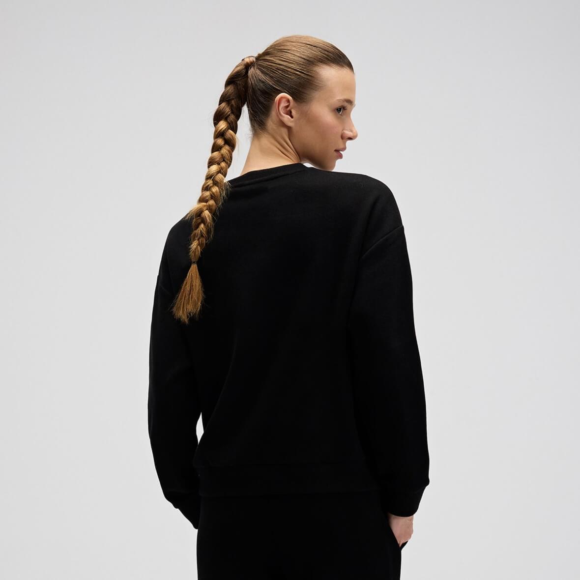 Ellesse EF540-BK Kadın Sweatshirt - Siyah