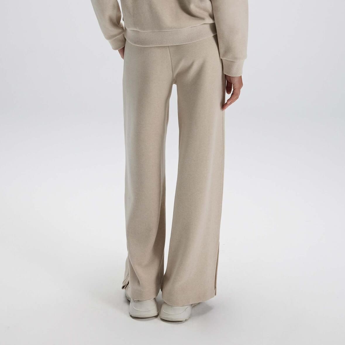 Ellesse EF543-BGM Kadın Sweat Pantolon - Bej Melanj