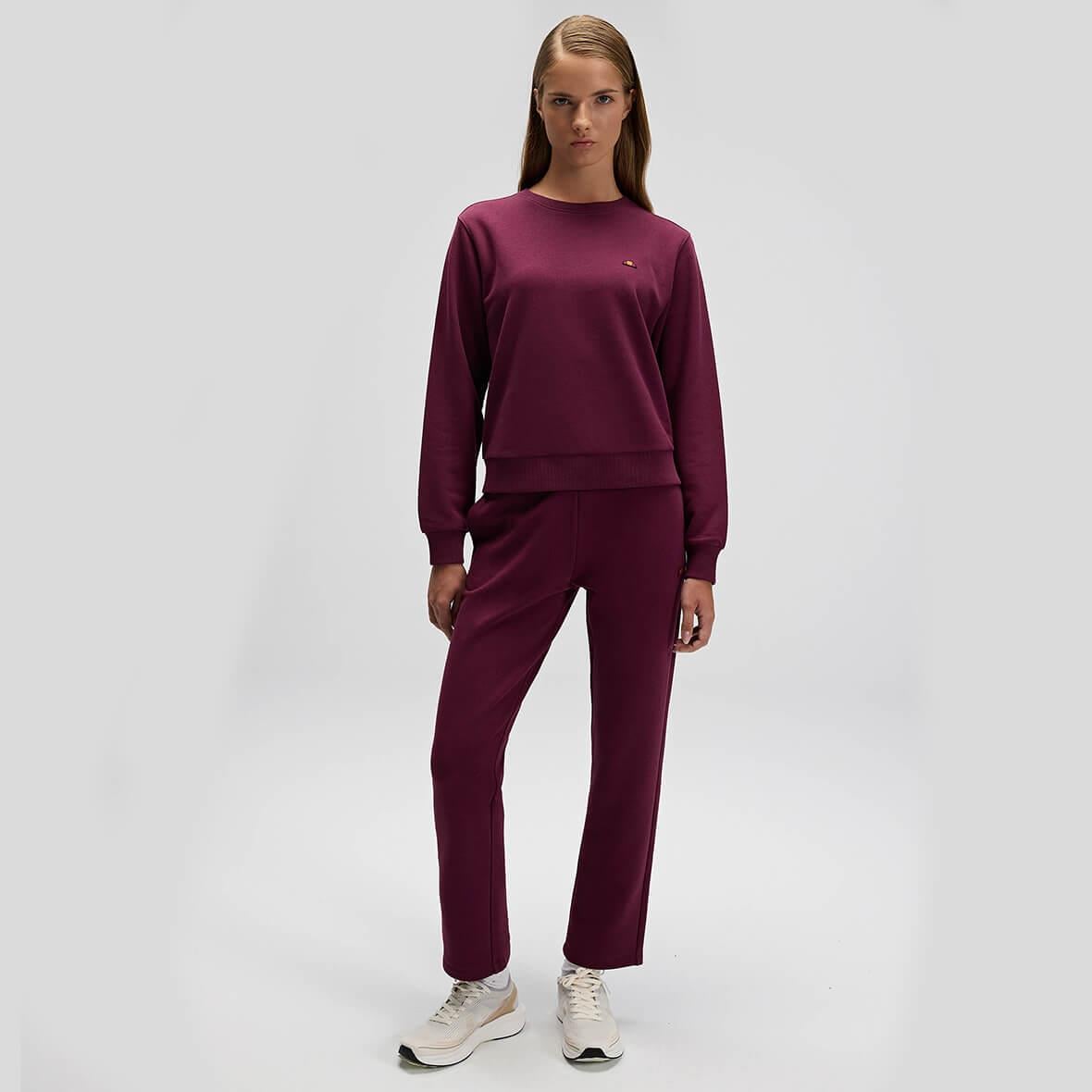 Ellesse EF553-BRD Kadın Sweatshirt - Bordo
