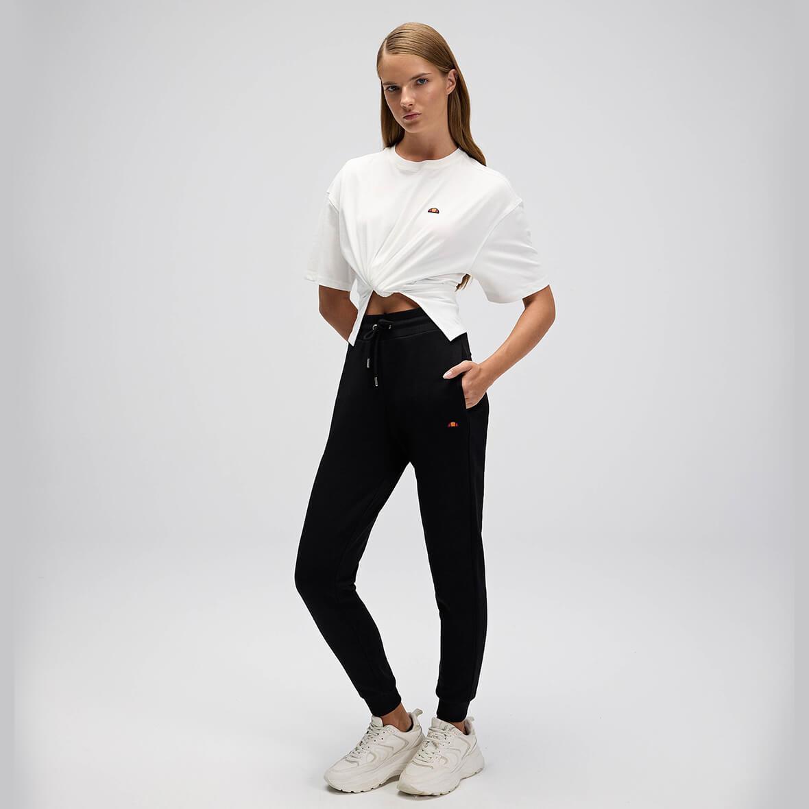 Ellesse EF555-BK Kadın Jogger Eşofman Altı - Siyah