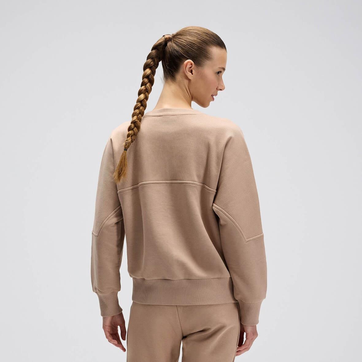 Ellesse EF567-BG Kadın Sweatshirt - Bej