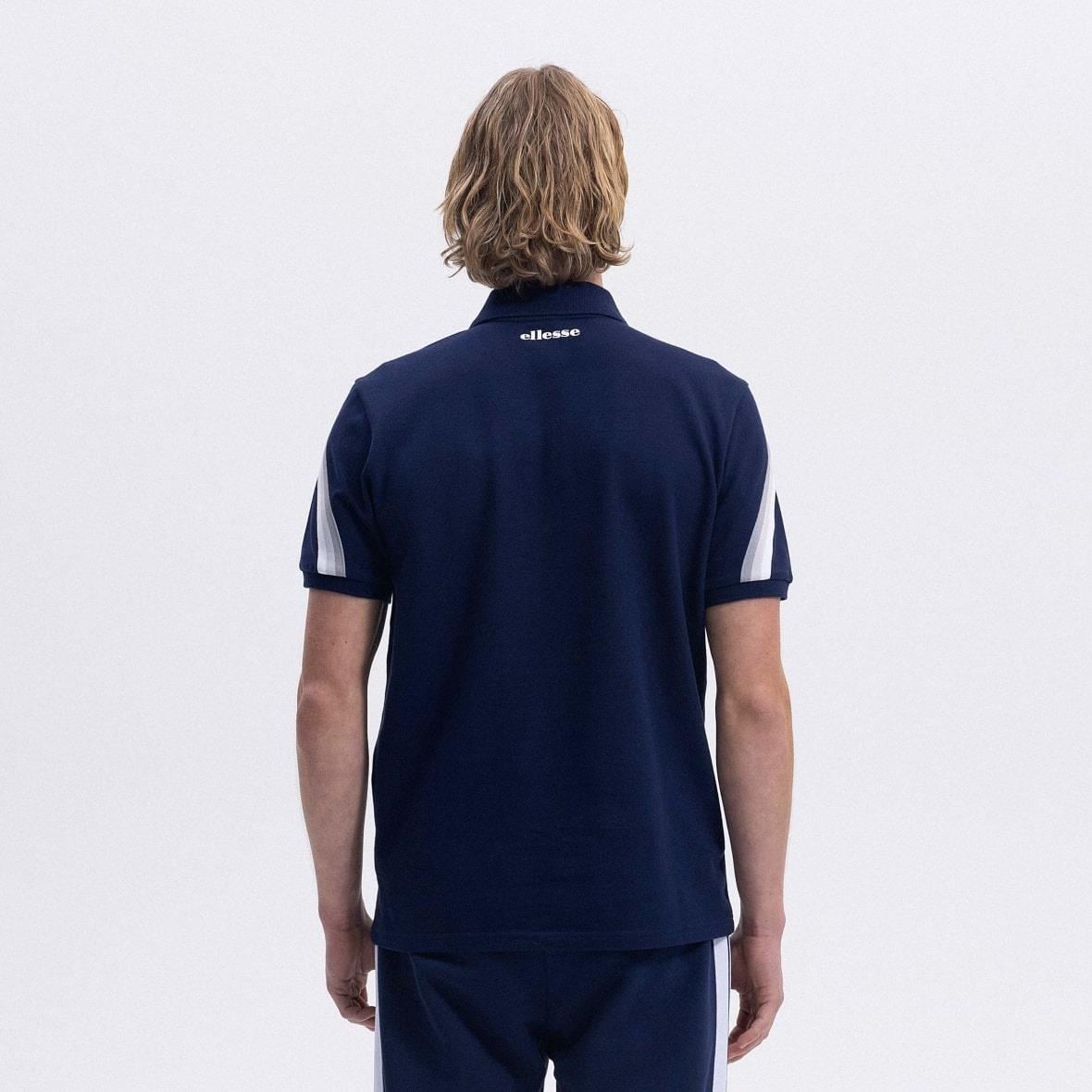 Ellesse EM169-1-NV Polo Yaka Erkek T-Shirt - Lacivert