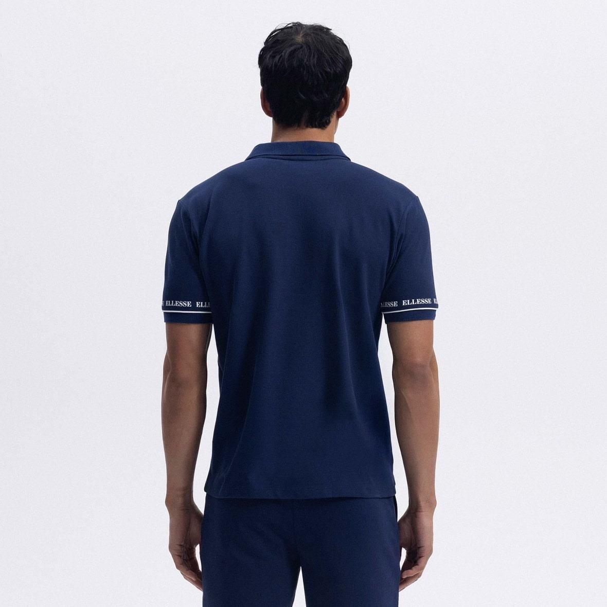 Ellesse EM375-NV Polo Yaka Erkek T-Shirt - Lacivert
