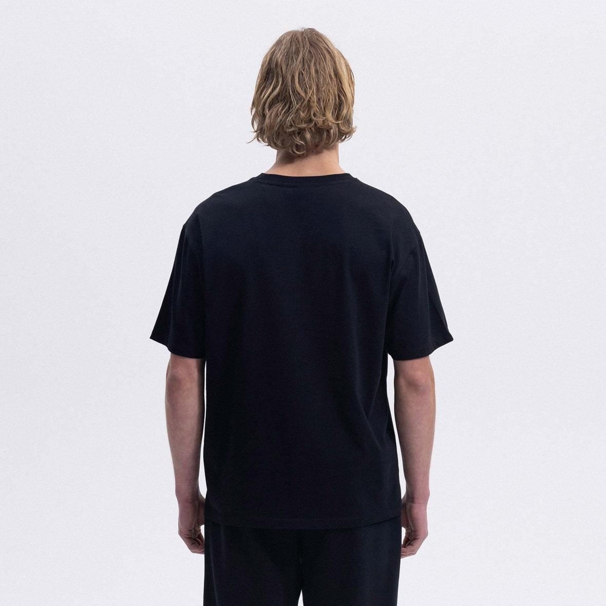 Ellesse EM376-BK Oversize Tee Erkek T-Shirt - Siyah