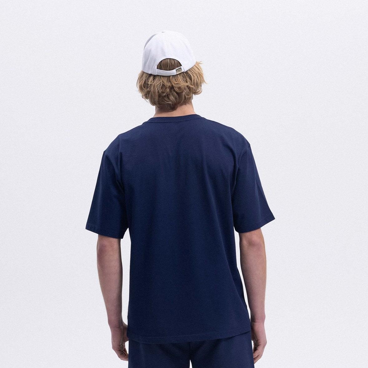 Ellesse EM391-NV Bisiklet Yaka Erkek T-Shirt - Lacivert