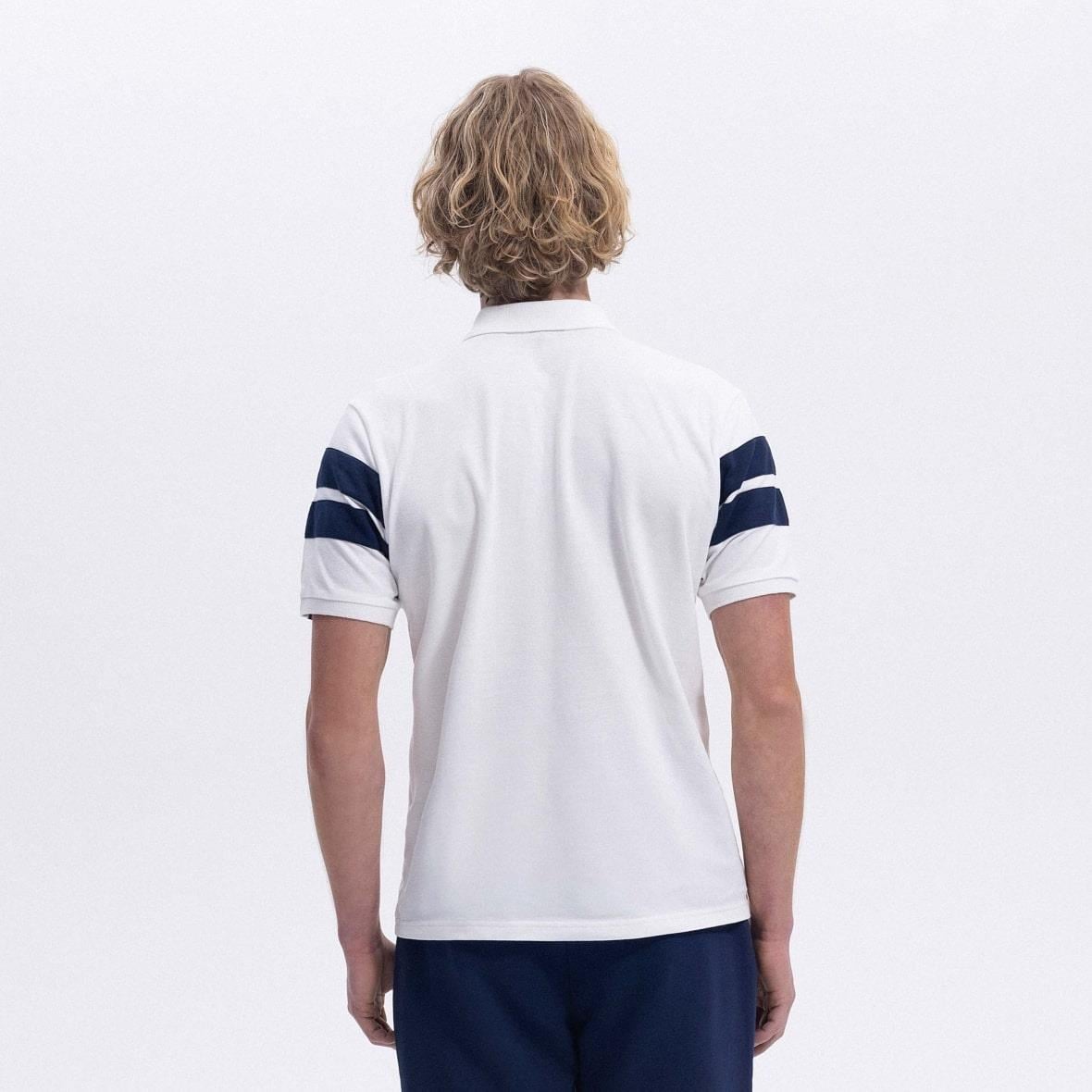 Ellesse EM396-OF Polo Yaka Erkek T-Shirt - Kırık Beyaz