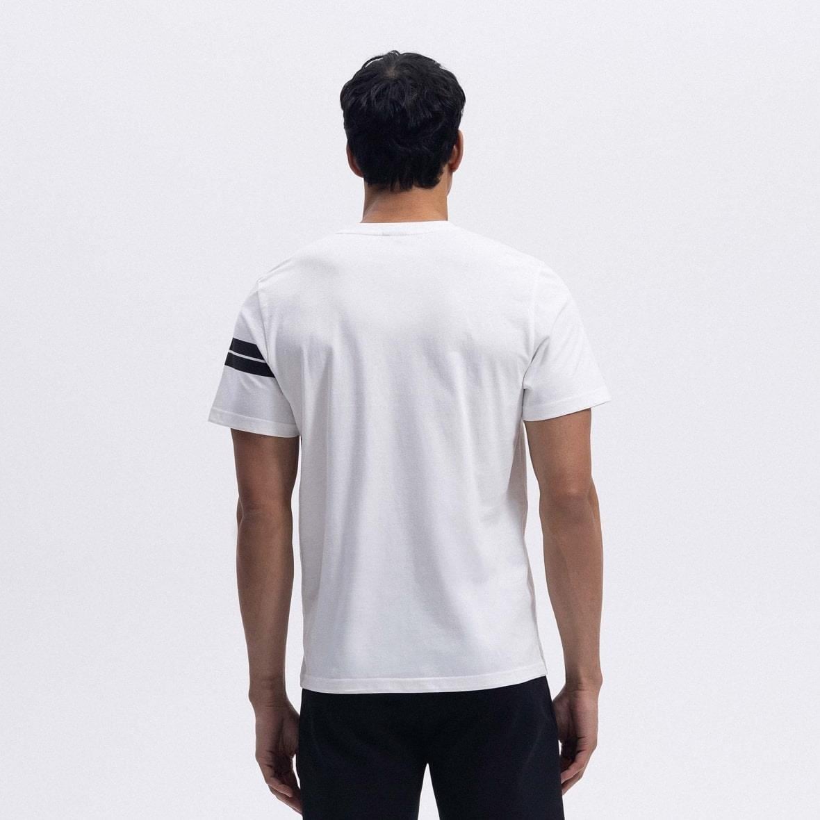 Ellesse EM442-ECR Bisiklet Yaka Erkek T-Shirt - Beyaz