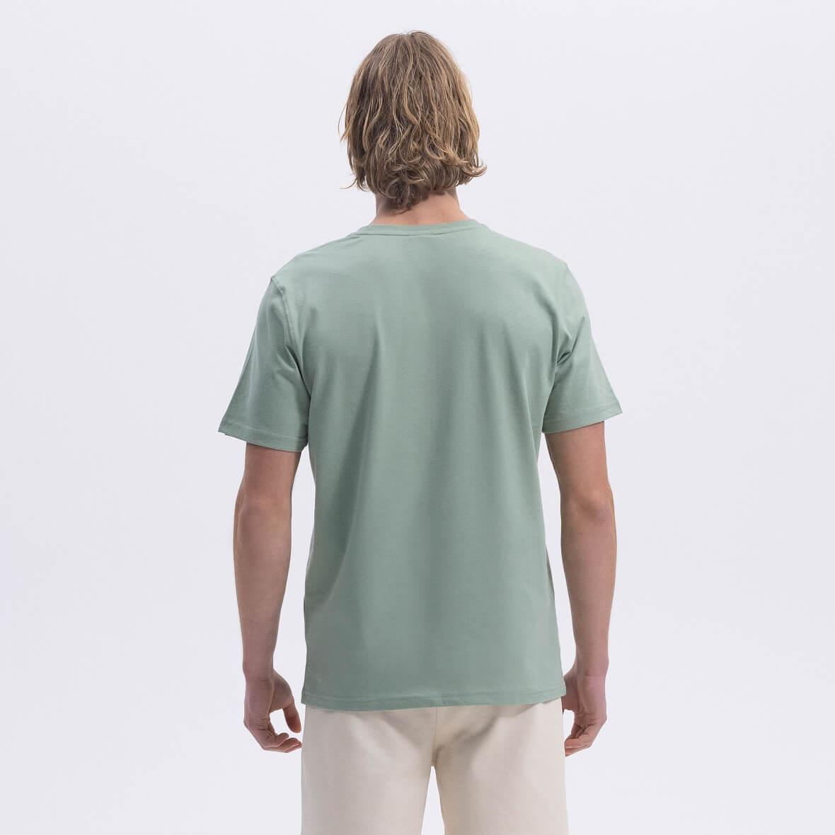 Ellesse EM453-MNT Bisiklet Yaka Erkek T-Shirt - Yeşil