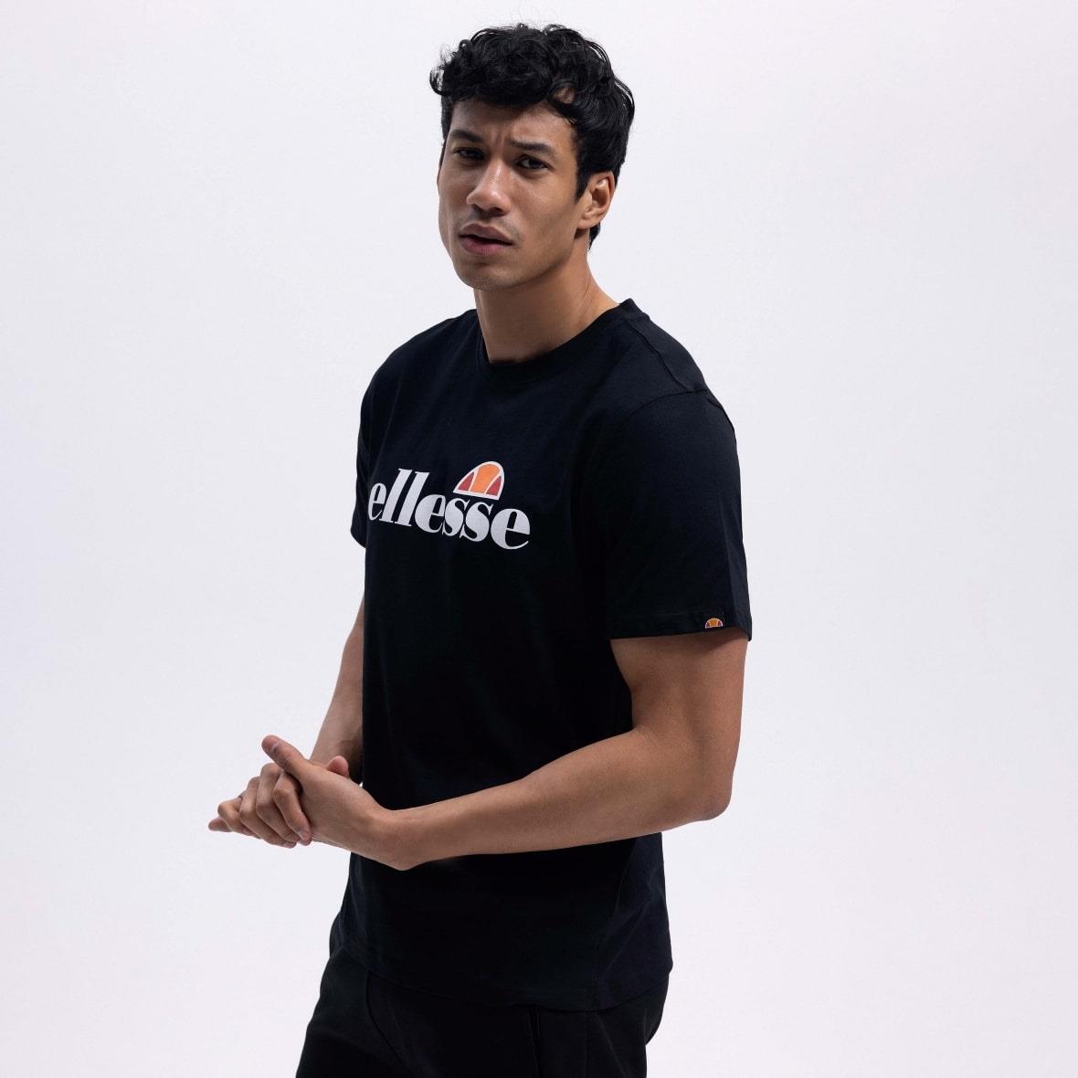 Ellesse EM459-BK Bisiklet Yaka Erkek T-Shirt - Siyah