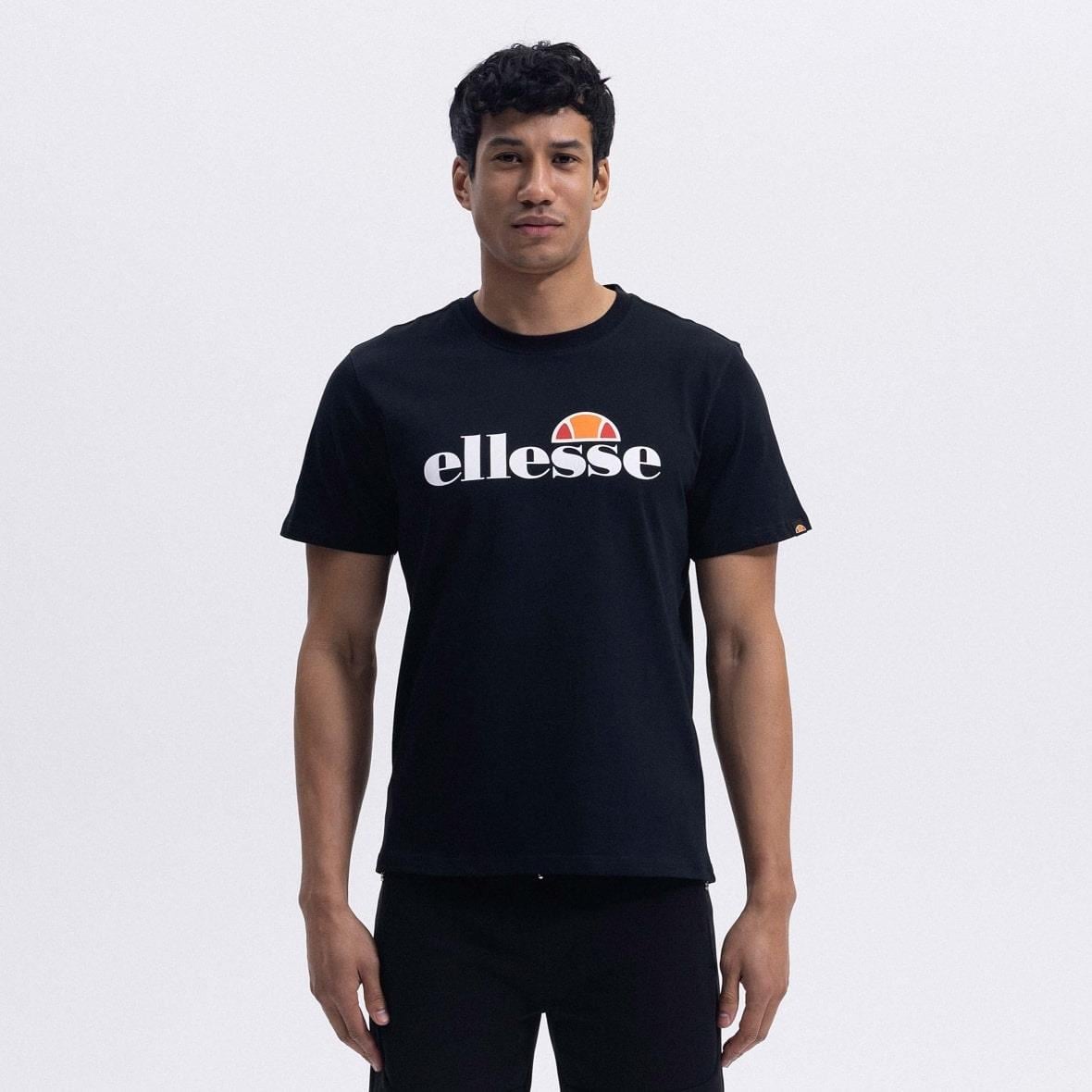 Ellesse EM459-BK Bisiklet Yaka Erkek T-Shirt - Siyah