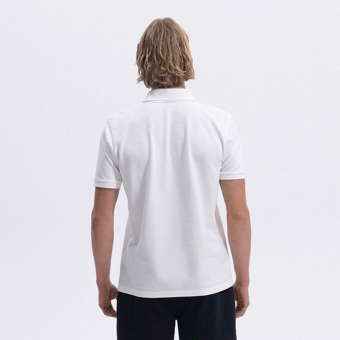 Ellesse EM460-OF Polo Yaka Erkek T-Shirt - Kırık Beyaz