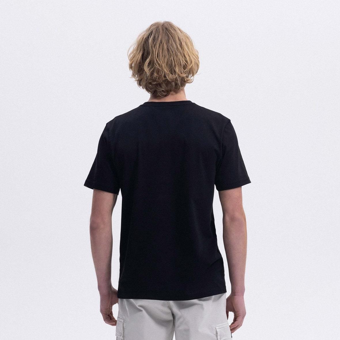 Ellesse EM461-BK Bisiklet Yaka Erkek T-Shirt - Siyah