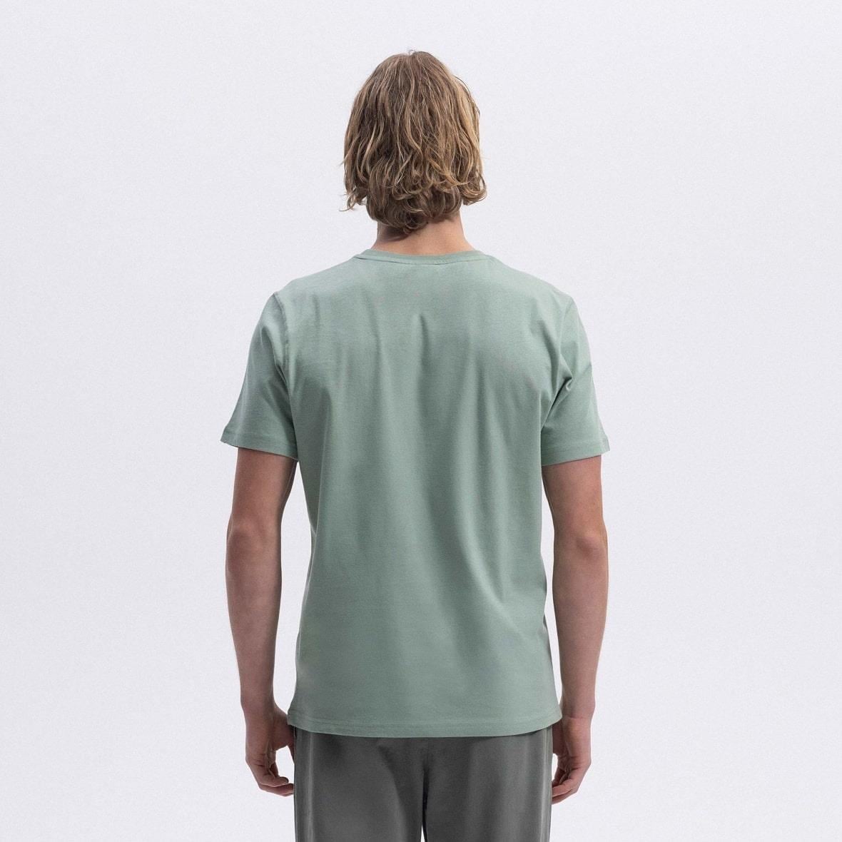 Ellesse EM461-MNT Bisiklet Yaka Erkek T-Shirt - Yosun
