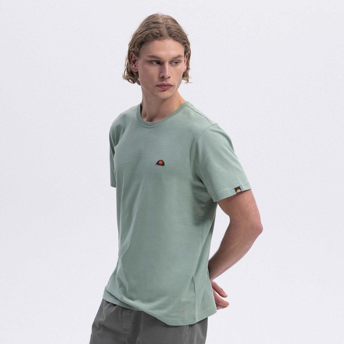 Ellesse EM461-MNT Bisiklet Yaka Erkek T-Shirt - Yosun