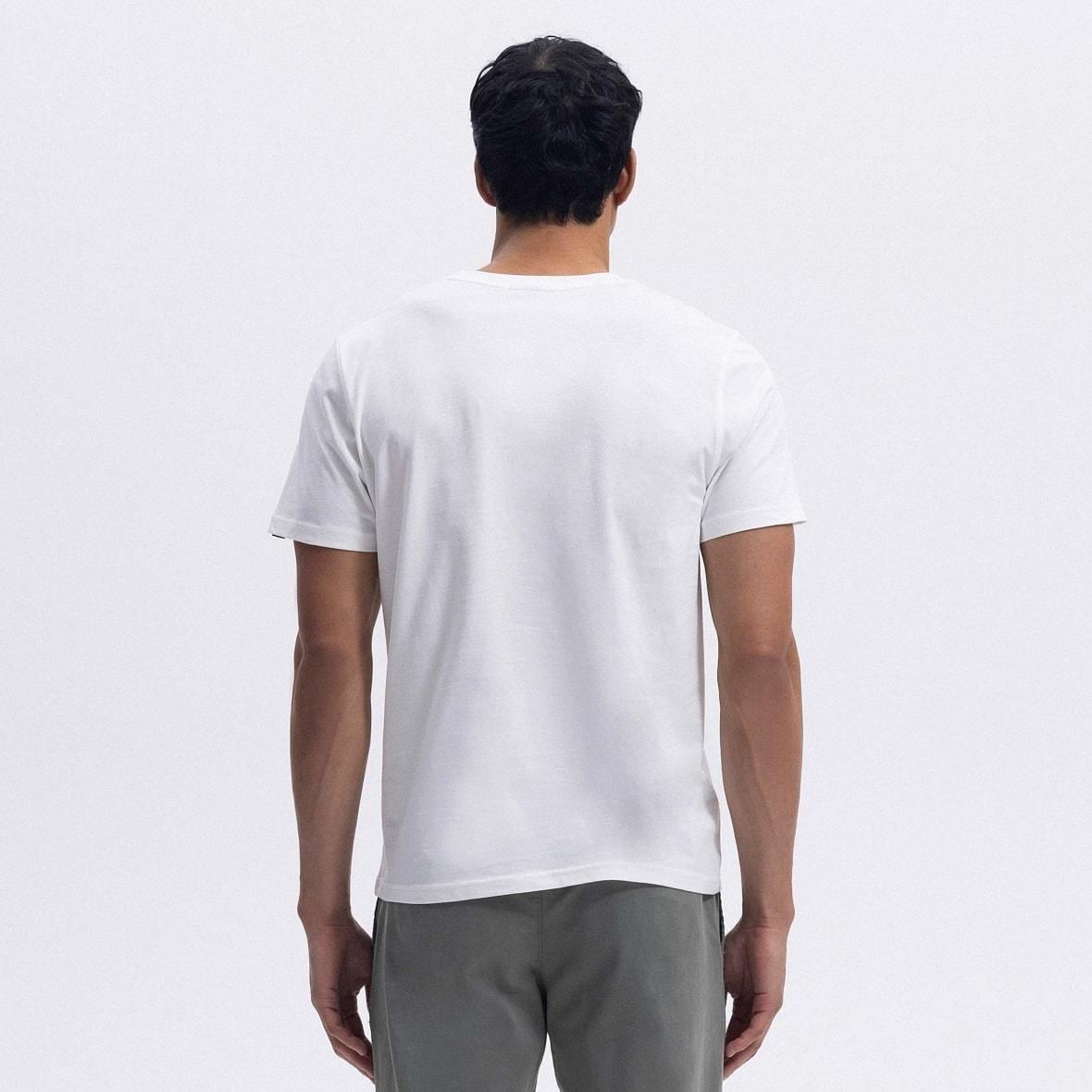 Ellesse EM462-OF Bisiklet Yaka Erkek T-Shirt - Kırık Beyaz