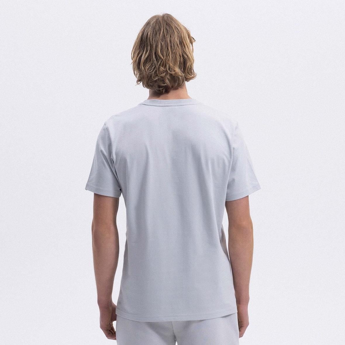 Ellesse EM462-SGR Bisiklet Yaka Erkek T-Shirt - Gri