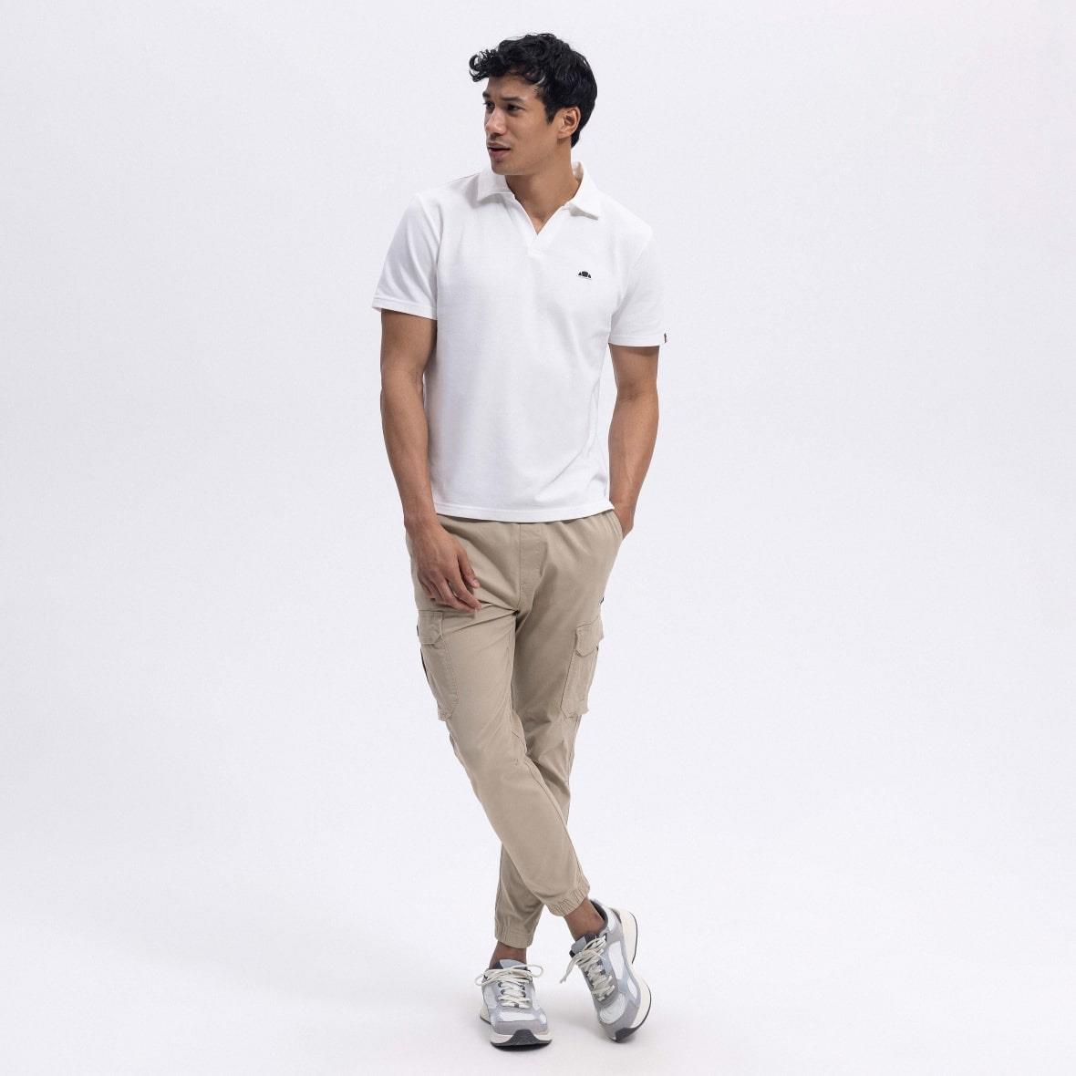 Ellesse EM474-BG Erkek Jogger Pantolon - Bej
